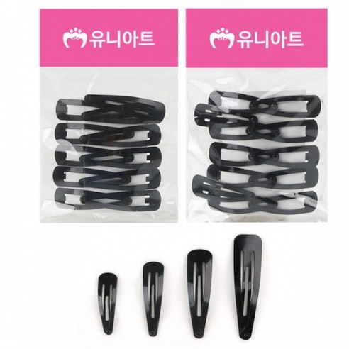 유니아트 똑딱머리핀 5cm - 만들기재료 | 쿠팡