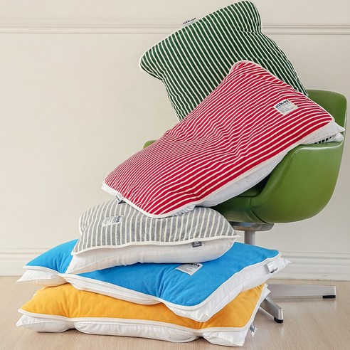 잠 못 드는 밤, 당신의 숙면을 위한 부드러운 속삭임: 오이코스 타올 베개커버 & 베개패드 오이코스베개커버