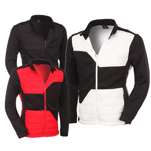 가을 겨울간절기 풀집업 보온 스트레치 골프자켓 점퍼 for Men by 제로골프 pxg패딩