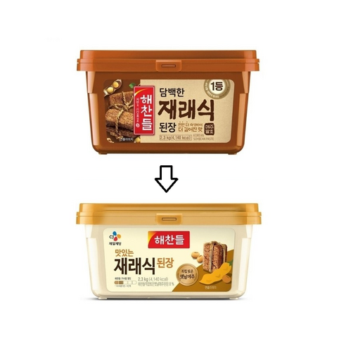 해찬들 재래식 된장, 2.3kg, 1개