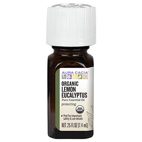 아우라카시아 퓨어 에센셜 오일, 7.4ml, Lemon Eucalyptus