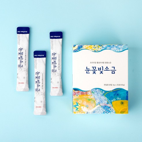 용융소금 1200도 천일염 미네랄 소금물 알칼리 휴대용 스틱 융융 융용 소금, 4g, 30개