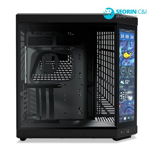 HYTE Y70 Touch: 단순한 케이스를 넘어, 당신의 PC를 특별하게 만들어줄 최고의 선택