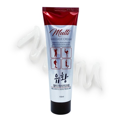 참조은 msm 유황 멀티 스포츠 마사지 크림 바르는파스 150ml 2개, 1개입