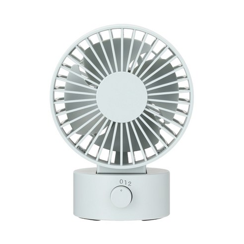 무인양품 MUJI USB 데스크팬(저소음), 블루, C9S1020