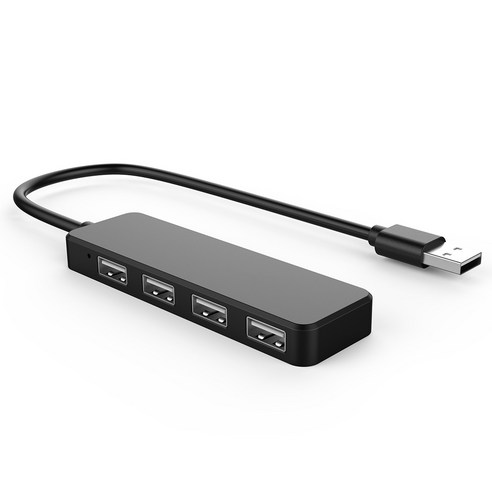 스노우드림 자동차 USB 디스펜서 확장기 usb 멀티포트 어댑터 차량용 휴대폰 충전기 허브, 2.0 확장기[선]30cm]