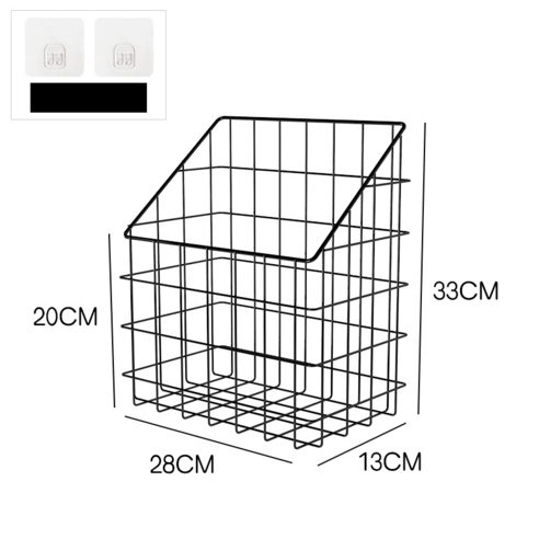 철제 바구니 벽걸이 다목적 그물 선반, 세탁실 다목적실 욕실 세탁기 건조기 철제 걸이 바구니, 1개 fedora바구니카시트 Best Top5