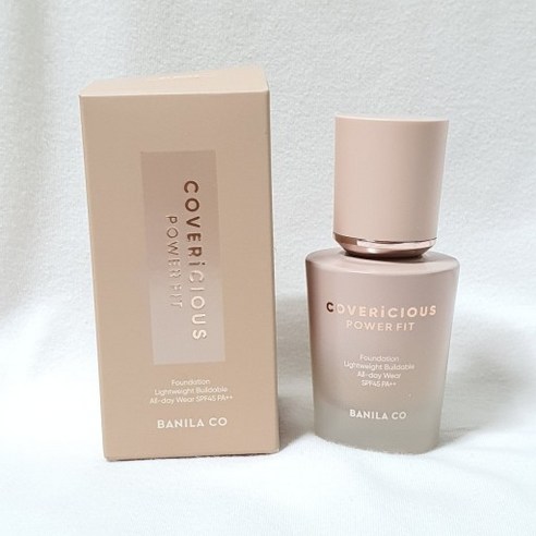 바닐라코 커버리셔스 파워 핏 파운데이션 30ml, 19 크림, 1개