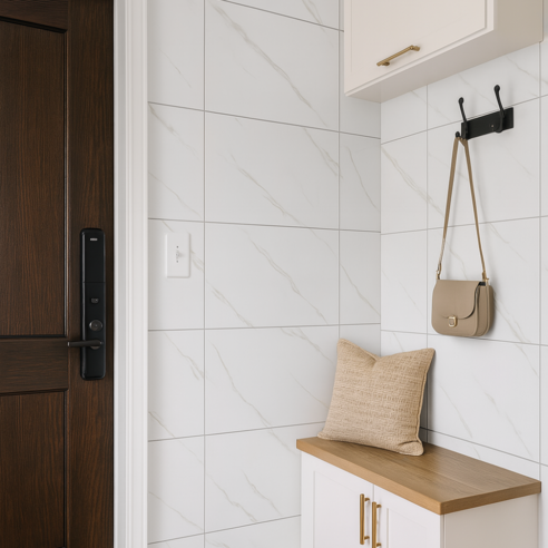 단 돈 만 원대로 호텔 분위기! 붙이는 방수 인테리어 타일로 손쉽게 집 분위기 업그레이드!