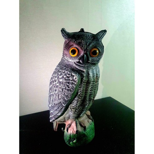 진짜같은 부엉이 모형: 동물 퇴치와 장식을 위한 완벽한 솔루션