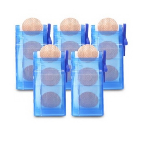 밴드골드 밴드랩 20파이(20mm) 주사용원형밴드 니플패치, 5개