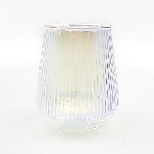 오로라 슈에뜨 내열유리 플리츠컵, 오로라 언더락 420ml, 2개