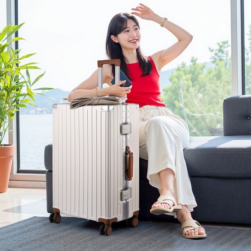 여행을 위한 완벽한 동반자, 알루미늄프레임 하드 여행캐리어 캐리어