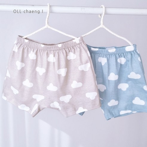 우리 아이 피부를 위한 안심 선택, 올챙이 무형광 순면 사각팬티
