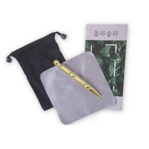 황금빛 건강, 올라솔라 놋 황동 발 지압봉으로 활력을 되찾으세요!