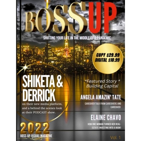 (영문도서) Boss Up Visual Magazine Vol. 1 Paperback, Lulu.com, English, 9781387105908