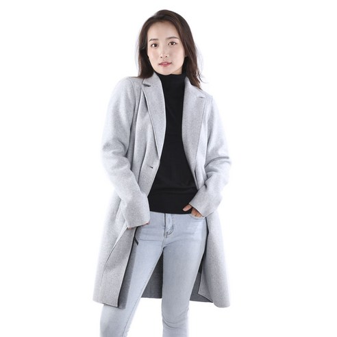 Wekoreago 울 롱 여성 겨울 코트