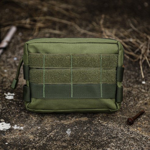 아웃도어 운동 지갑 전술 핸드폰 지갑 핸드폰 가방 군미 전술 가방 달리기 벨트 가방, 160*130*35mm, 군용 녹색