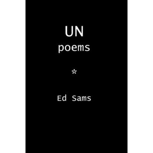 (영문도서) Unpoems Paperback, Cw Books, English, 9781625493187