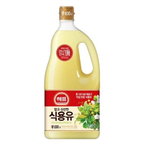 해표 식용유, 1.5L, 1개