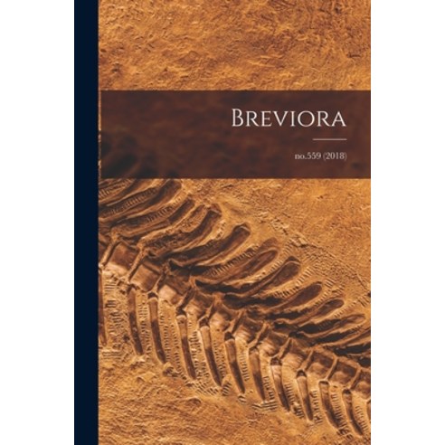 (영문도서) Breviora; no.559 (2018) Paperback, Hassell Street Press, English, 9781014877437