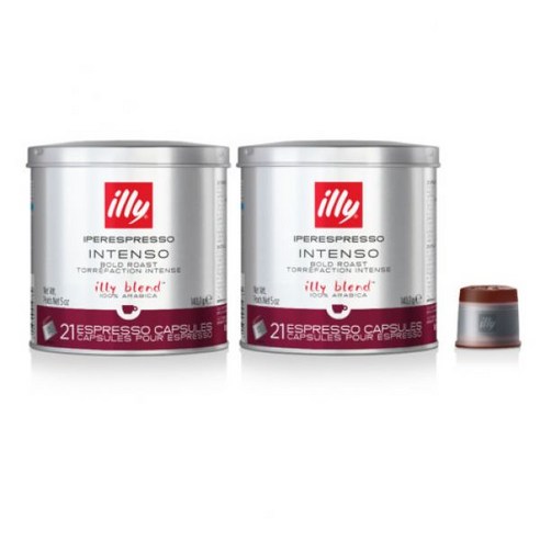 illy 일리 캡슐커피 디카페인 18개입 팩 일리머신전용 에스프레소, 6.7g, 54개