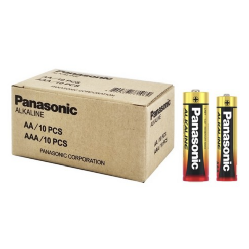   Panasonic Alkaline Battery AA 10p + AAA 10p, 1 set