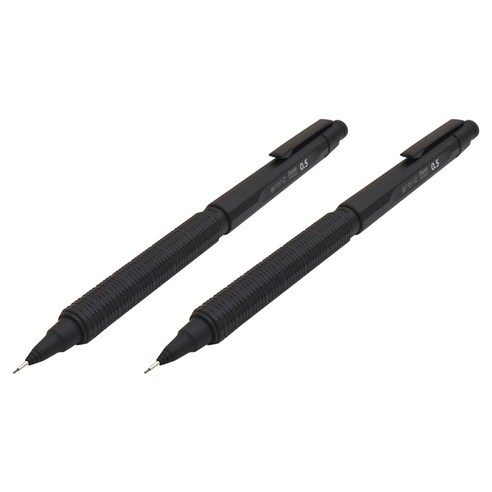 펜텔 오렌즈 네로 샤프 PP3005 블랙 0.5mm, 2개