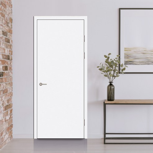 시공아이디 ABS도어 방문 문짝 문틀 교체 화장실문 욕실문 민자도어 셀프시공, 재고도어, 1개