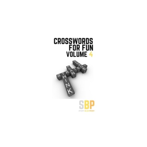 Crosswords For Fun: Volume 4 Paperback, Independently Published, English, 9798552736379