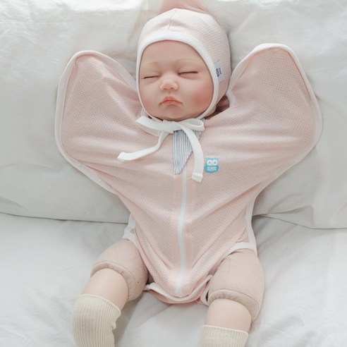 밤부와 메쉬로 시원하고 포근한 여름밤, 스칸디맘 스와들하프 밤부라이트 메쉬