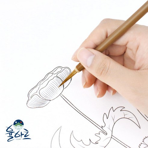 다양한 용도에서 사용할 수 있는 탁월한 품질의 명품 면상필 5중 택1 서예붓