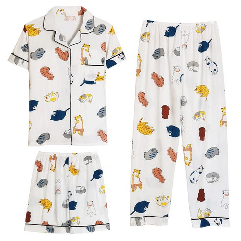 🥵 열대야에도 꿀잠 보장! 다이나토리 키치 고양이 잠옷 3종 세트 솔직 후기 고양이잠옷