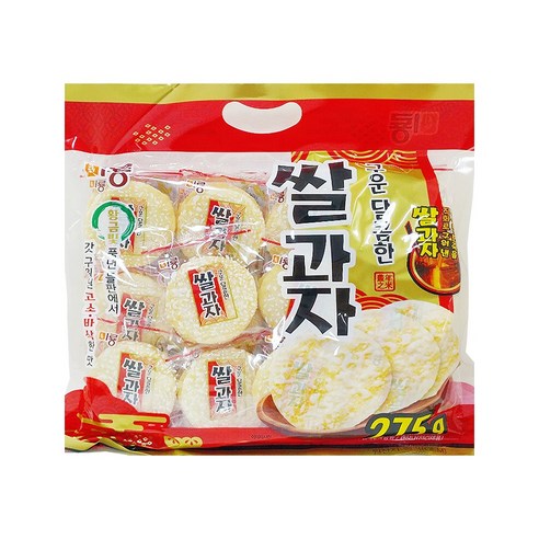 미룡 달콤한 쌀과자 인기간식 쌀과자, 275g, 6개 밀크클래식쌀과자