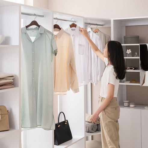 스타일을 담는 공간, 아씨방가구 도도 드레스룸 800 코너장