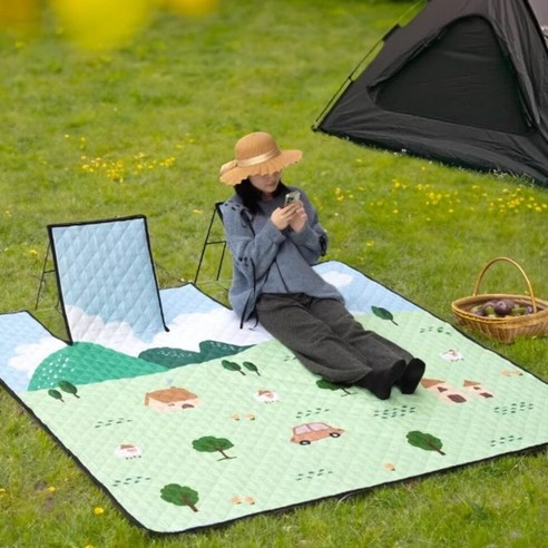 엉덩이 아픔 없이 즐기는 완벽한 야외 활동, 의자 돗자리!