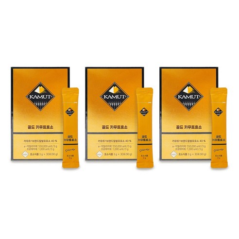 그레인온 골드 카무트효소 발효효소 3개월분(3g x 90포), 90g, 3개