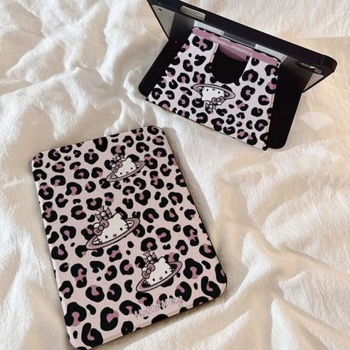 아이패드, 이젠 패션까지 입혀보세요! 다이슝 블랙 호피 키티 케이스 솔직 후기 귀여운아이패드케이스
