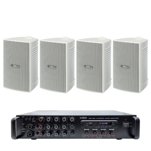 YAMAHA NS-AW294 6인치 카페용 스피커 RM40NS294 흰색