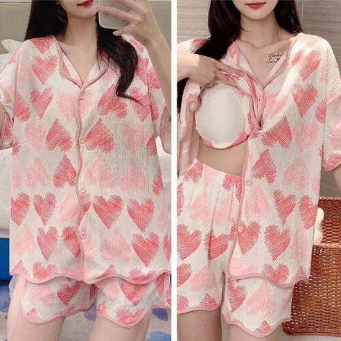 노브라 해방! 쾌적한 여름밤을 위한 마법 같은 홈웨어