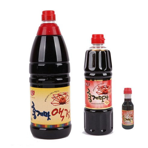 홍일식품 홍게맛장소스 홍게맛액젓 1세트, 2500ml