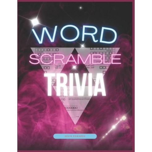 (영문도서) Word Scramble Trivia Large Print Word Scramble Puzzle Game Book For Adults (Solutions Included) Paperback, Independently Published, English, 9798868124426
