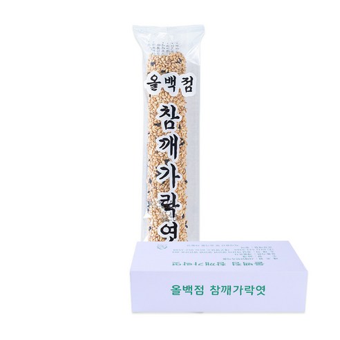 서해안 민속식품 참깨엿 가락엿 40g 대용량, 180개