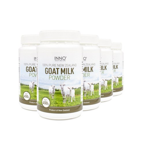 뉴질랜드 [이노헬스앤케어] 100% GOAT MILK 산양유 파우더 450g, 2개