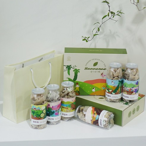 가마솥 수제 작두콩+도라지+찐생강 티백으로 목과 코를 맑게!