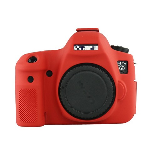 Sunlink 카메라 케이스 고무 보호 바디 스킨 커버 캐논 EOS 6D 80D용 소파 실리콘, 80D1