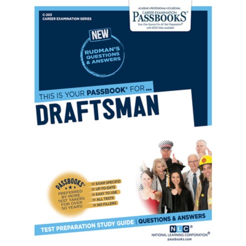 Draftsman/Drafter Volume 203 Paperback, Passbooks, English, 9781731802033