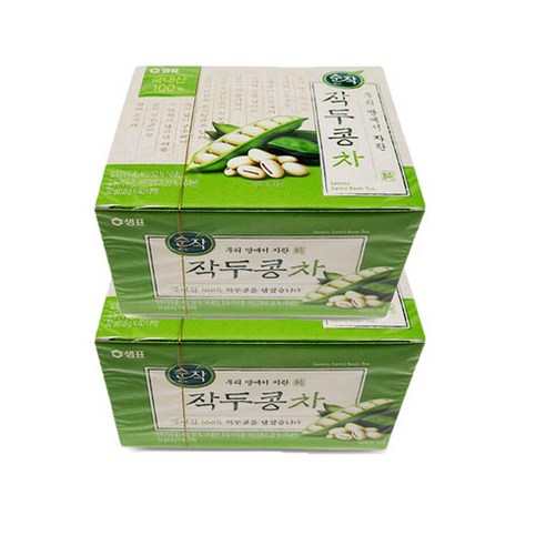 100% 국내산 작두콩으로 건강을 담은 샘표 순작 작두콩차