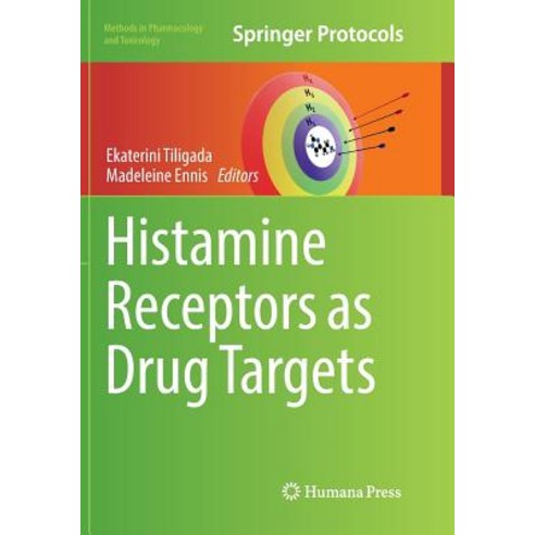 (영문도서) Histamine Receptors as Drug Targets Paperback, Humana, English, 9781493983155