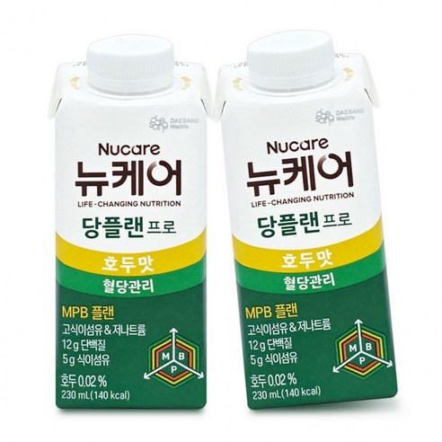뉴케어 당플랜 프로 당뇨환자 영양식, 230ml, 24개